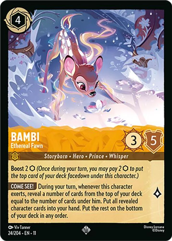 Bambi (Ethereal Fawn) - 24/204 - Super Rare