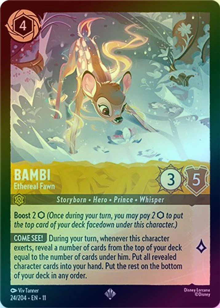 Bambi (Ethereal Fawn) - 24/204 - Super Rare (Foil)