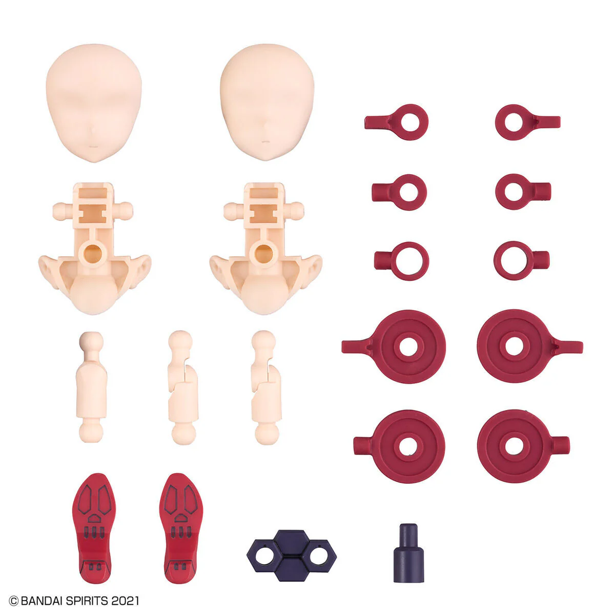 Bandai: 30MS - Option Parts Set 6 (Chaser Costume) (Color A) [5064019] - Image 4