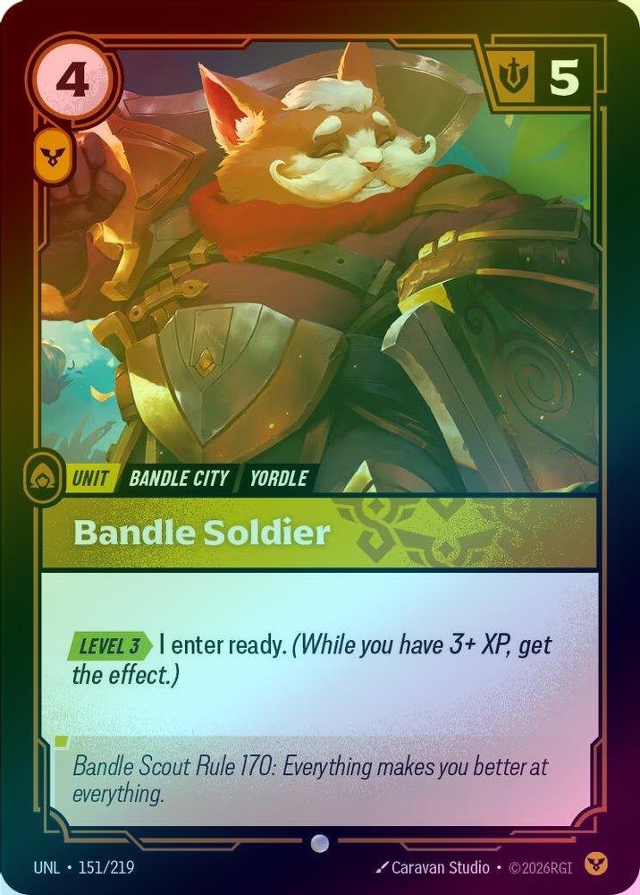 Bandle Soldier - 151/219 - Common (Foil)
