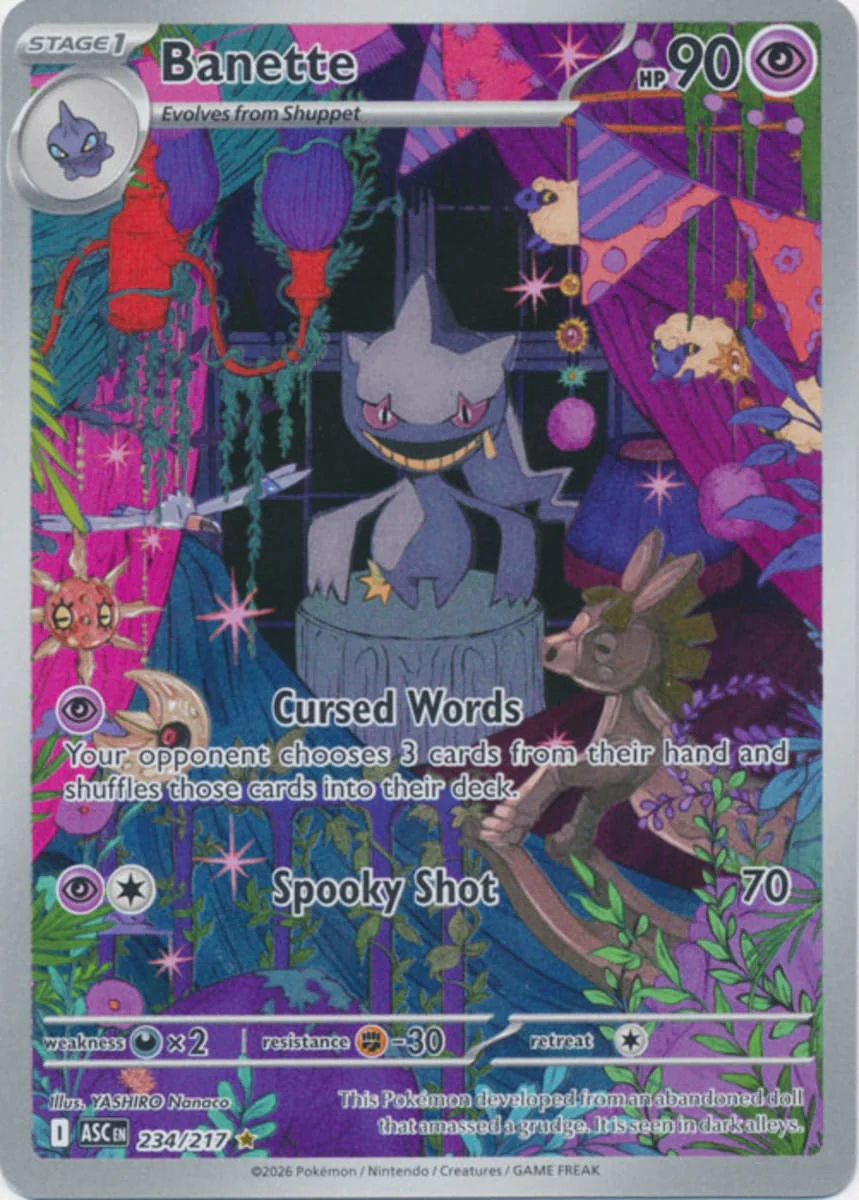 Banette - 234/217 - Illustration Rare