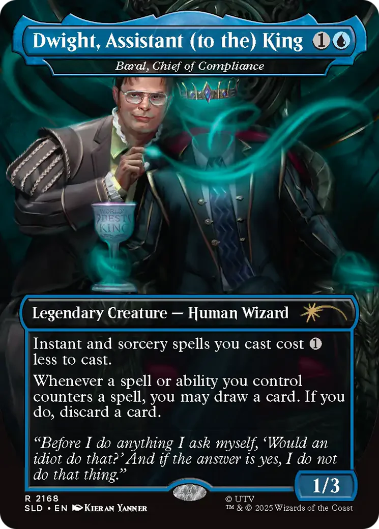 Dwight, Assistant (to the) King // Baral, Chief of Compliance - The Office: Dwight's Destiny (SLD)