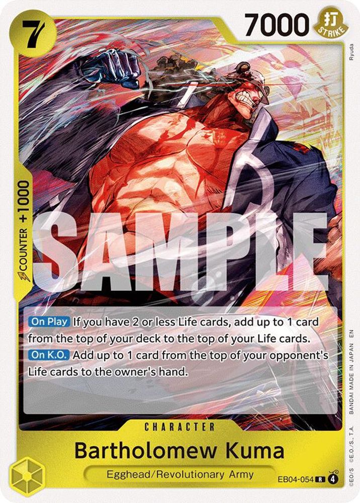 Bartholomew Kuma (EB04-054) - EB04-054 - Rare