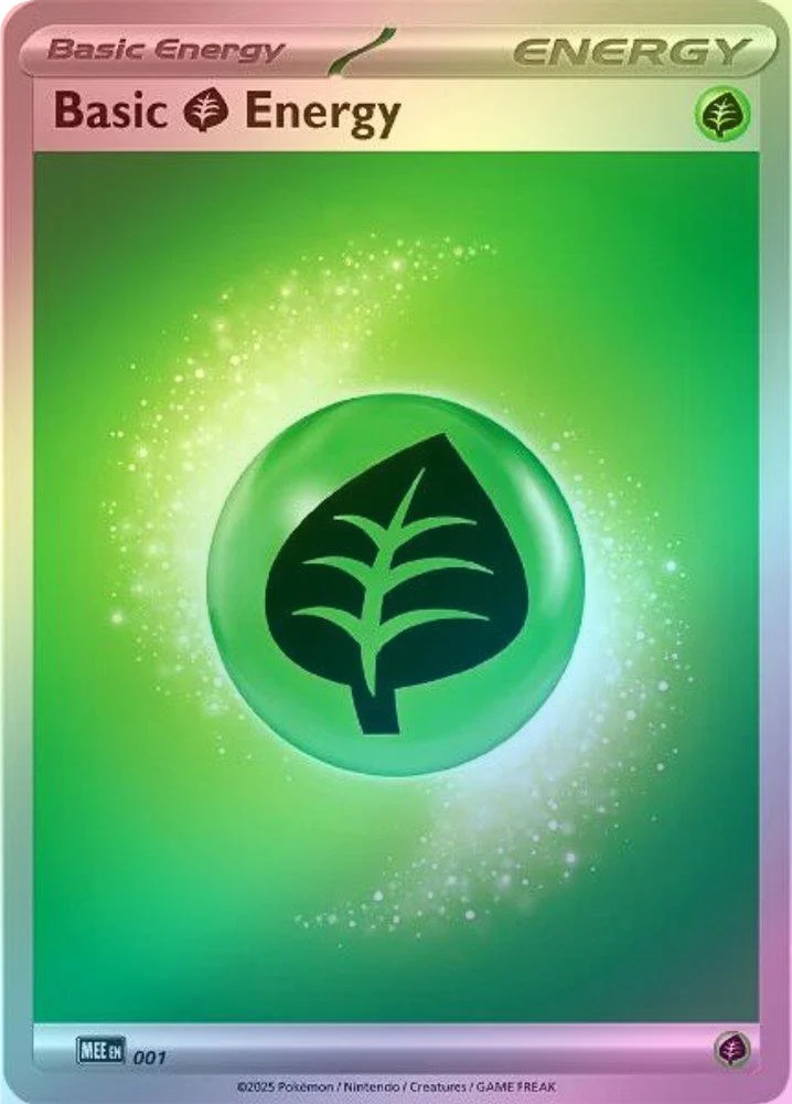 Basic Grass Energy - MEE001 - Common - Reverse Holo