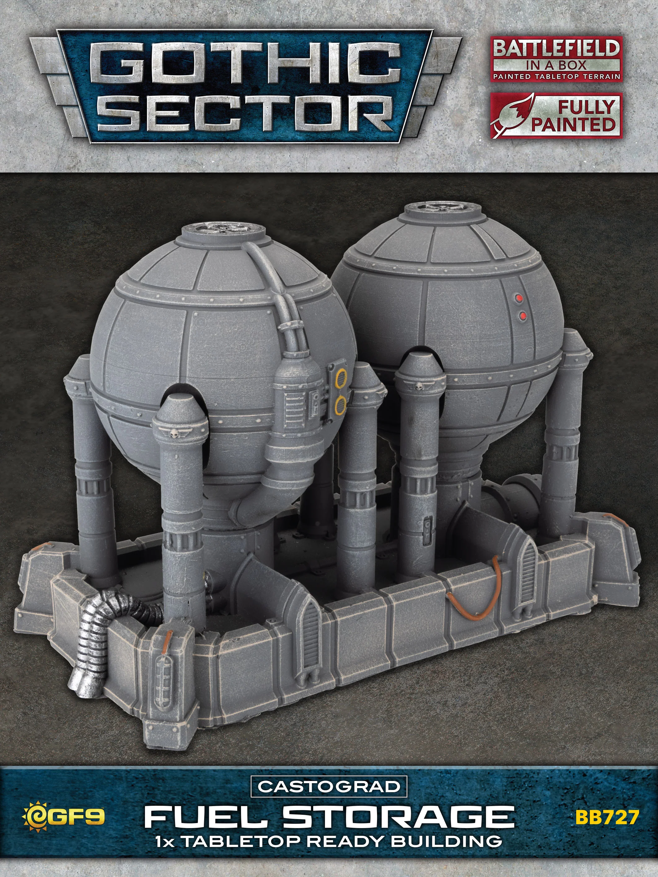 Battlefield in a Box - Gothic Sector Castograd - Fuel Storage