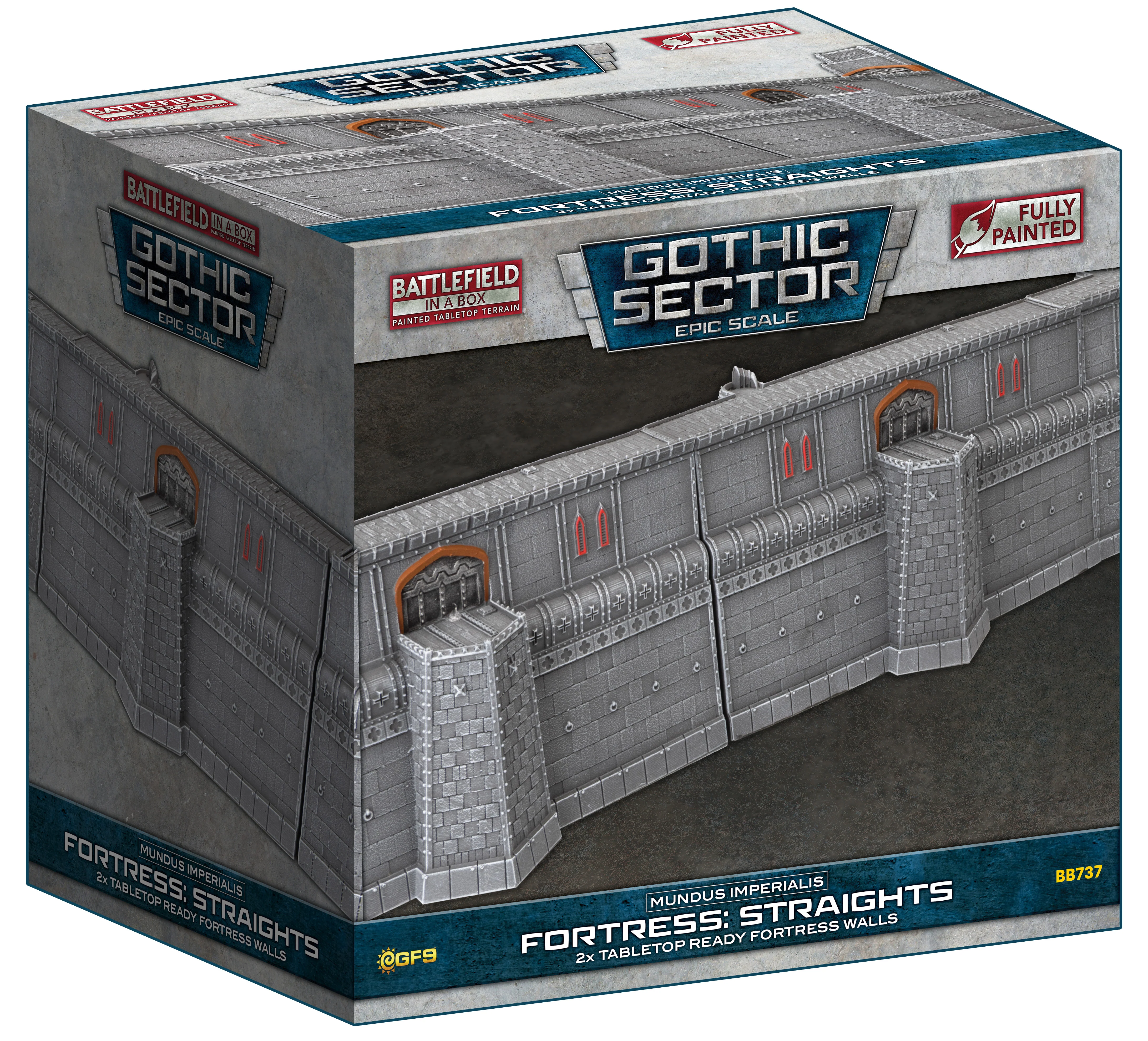 Battlefield in a Box - Gothic Sector - Mundus Imperialis: Fortress Straight