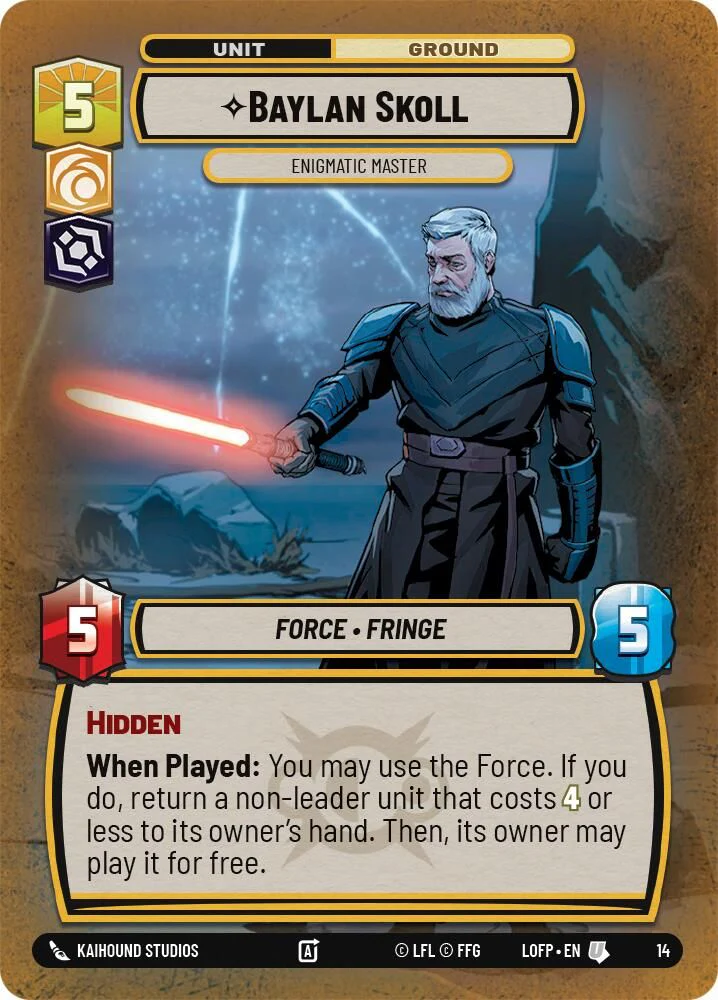 Baylan Skoll - Enigmatic Master - 14 - Uncommon