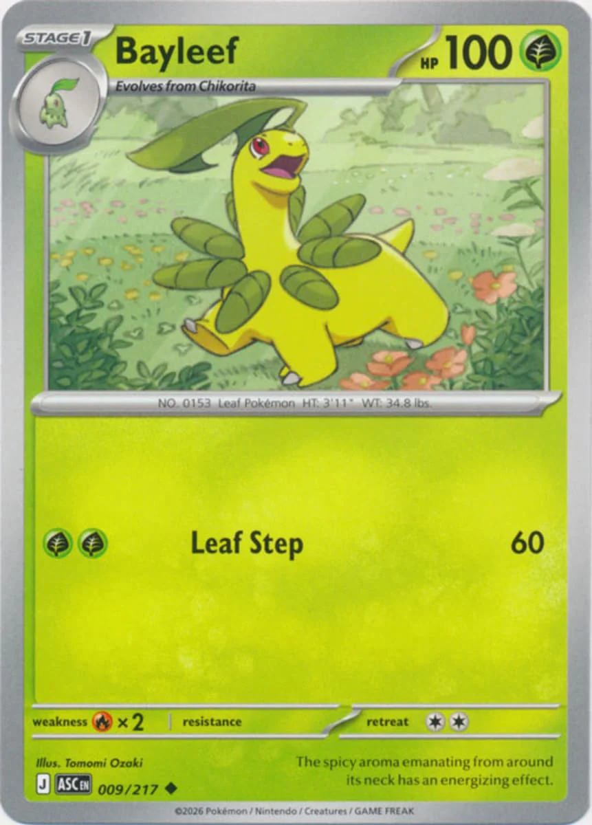 Bayleef - 009/217 - Uncommon