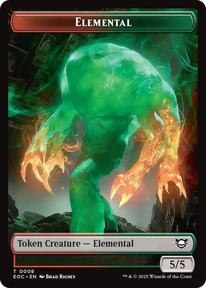 Beast // Elemental (08) Token (TEOC) - Image 2