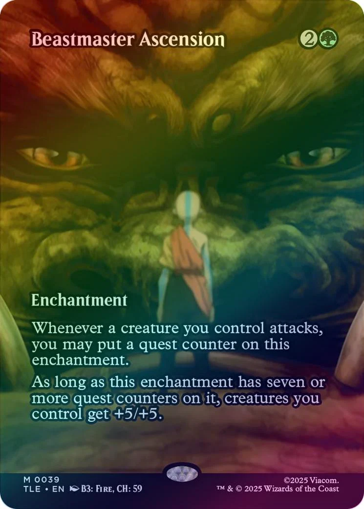 Beastmaster Ascension - Borderless Source Material (Foil) (TLE)