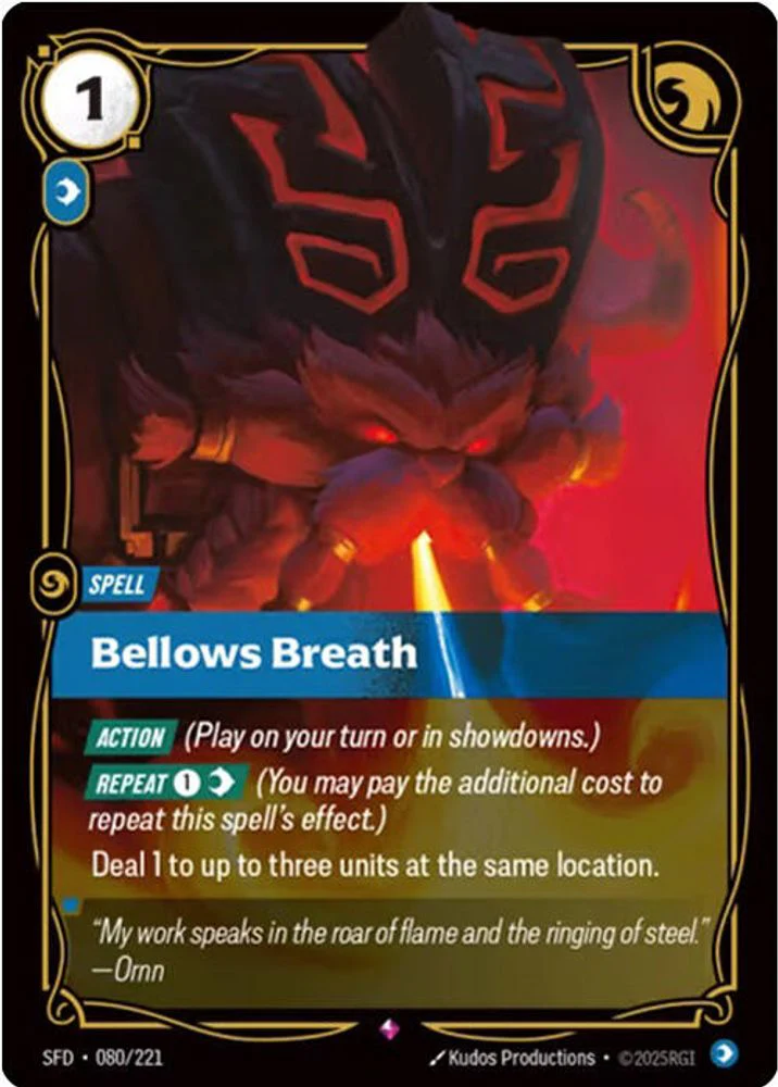 Bellows Breath - 080/221 - Rare