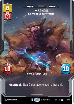 Bendu - Do You Fear the Storm? (Prestige) - 1045 - Legendary