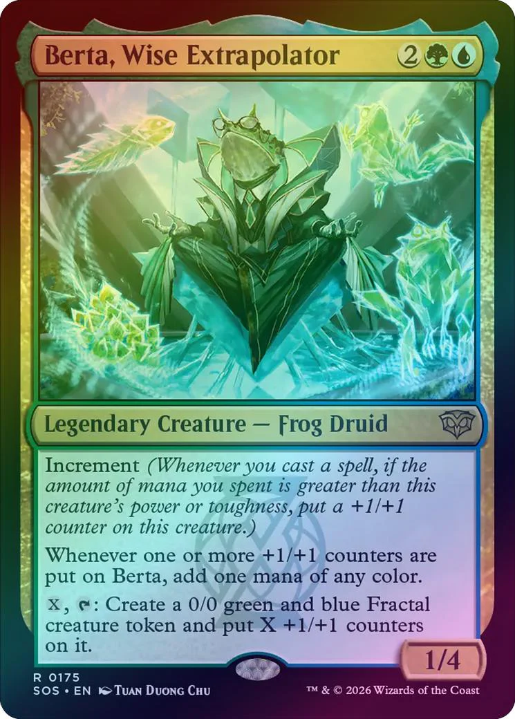 Berta, Wise Extrapolator (Foil) (SOS)