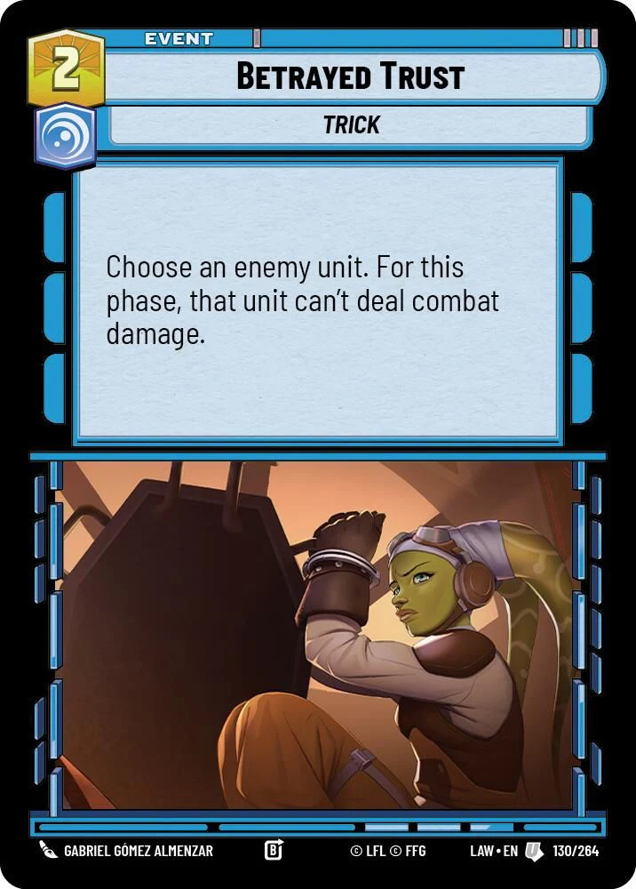 Betrayed Trust - 130/264 - Uncommon