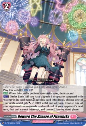 Beware the Sneeze of Fireworks - D-PR/338EN - Promo