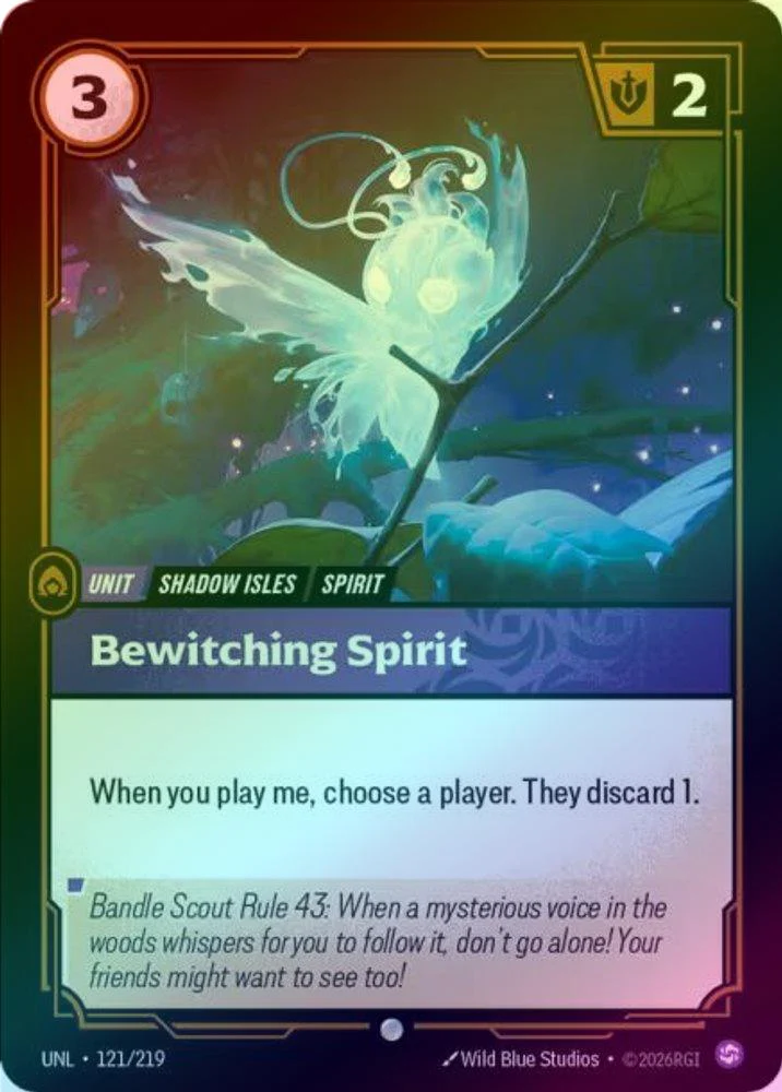 Bewitching Spirit - 121/219 - Common (Foil)