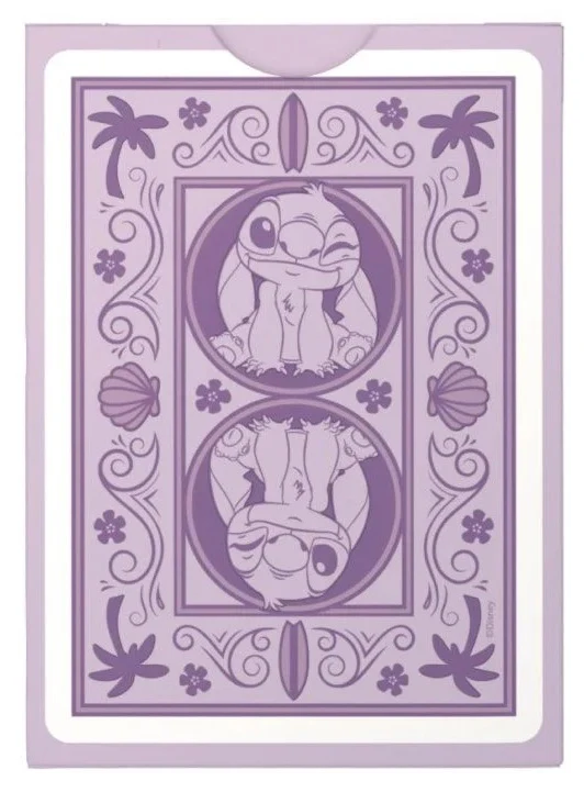Bicycle Playing Cards - Disney Stitch Purple - Image 2