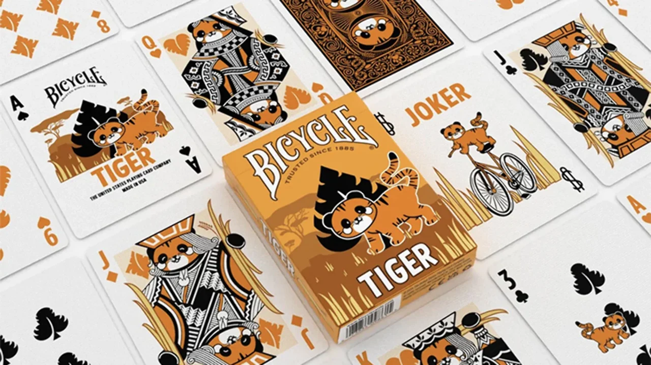 Bicycle Playing Cards - Tiger - Image 2