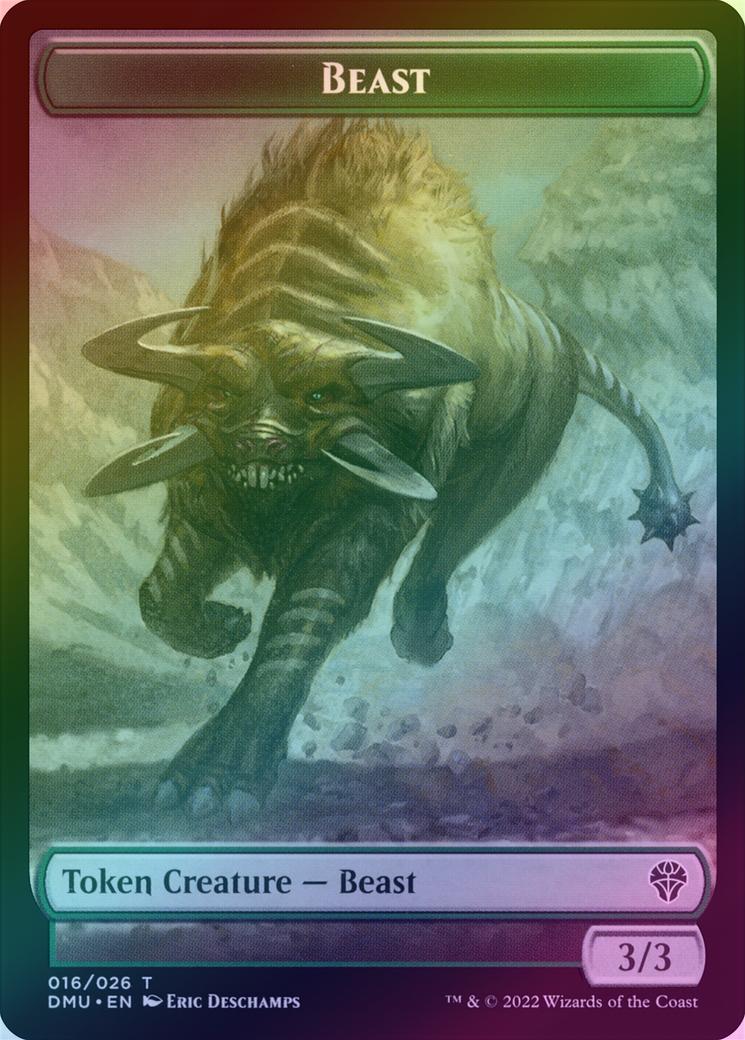 Bird // Beast Token (Foil) (TDMU) - Image 2