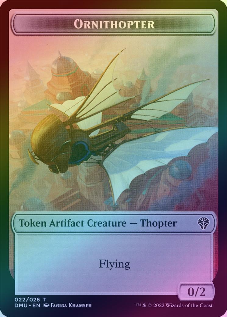 Bird // Ornithopter Token (Foil) (TDMU) - Image 2