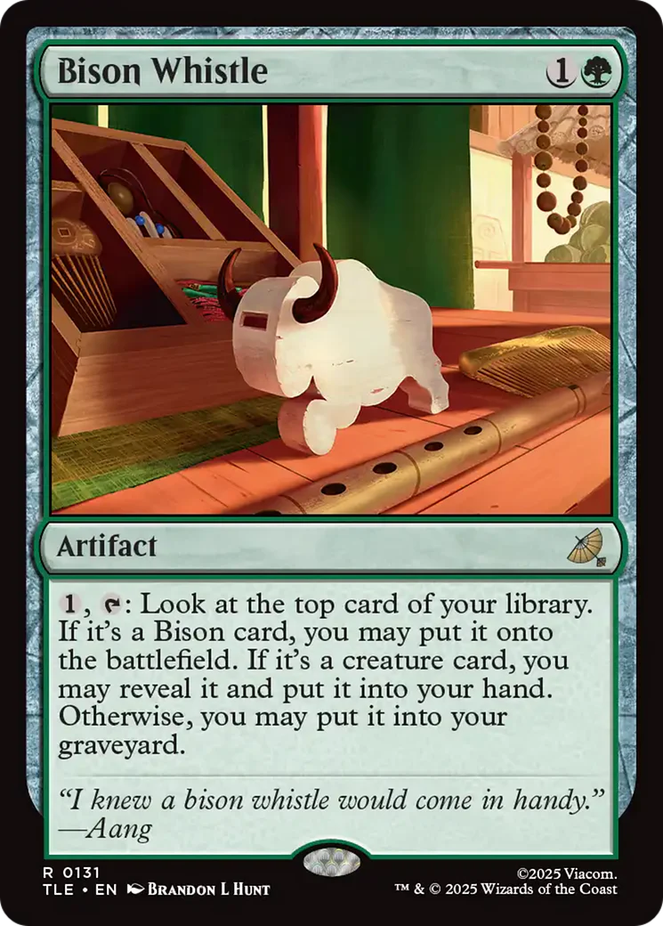 Bison Whistle (TLE)