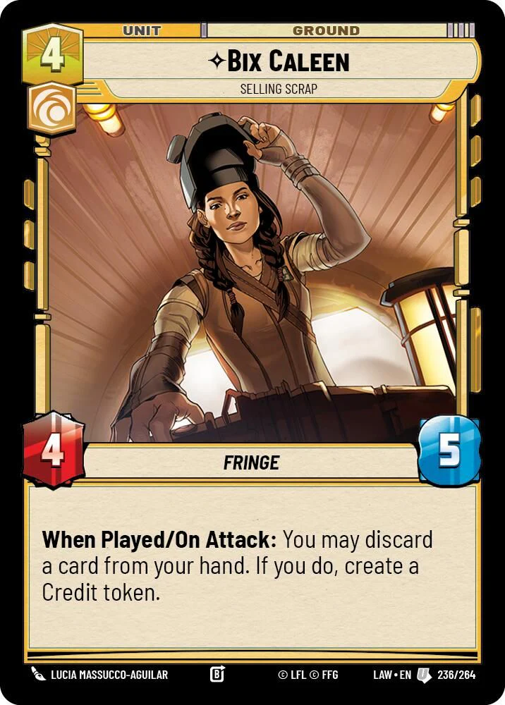 Bix Caleen - Selling Scrap - 236/264 - Uncommon
