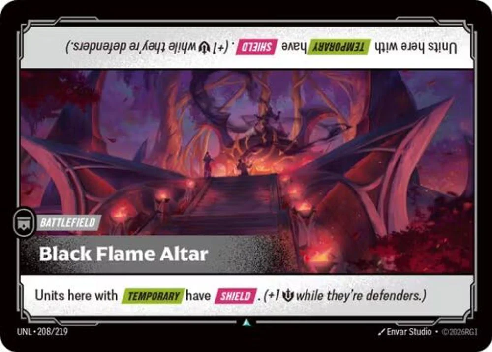 Black Flame Altar - 208/219 - Uncommon