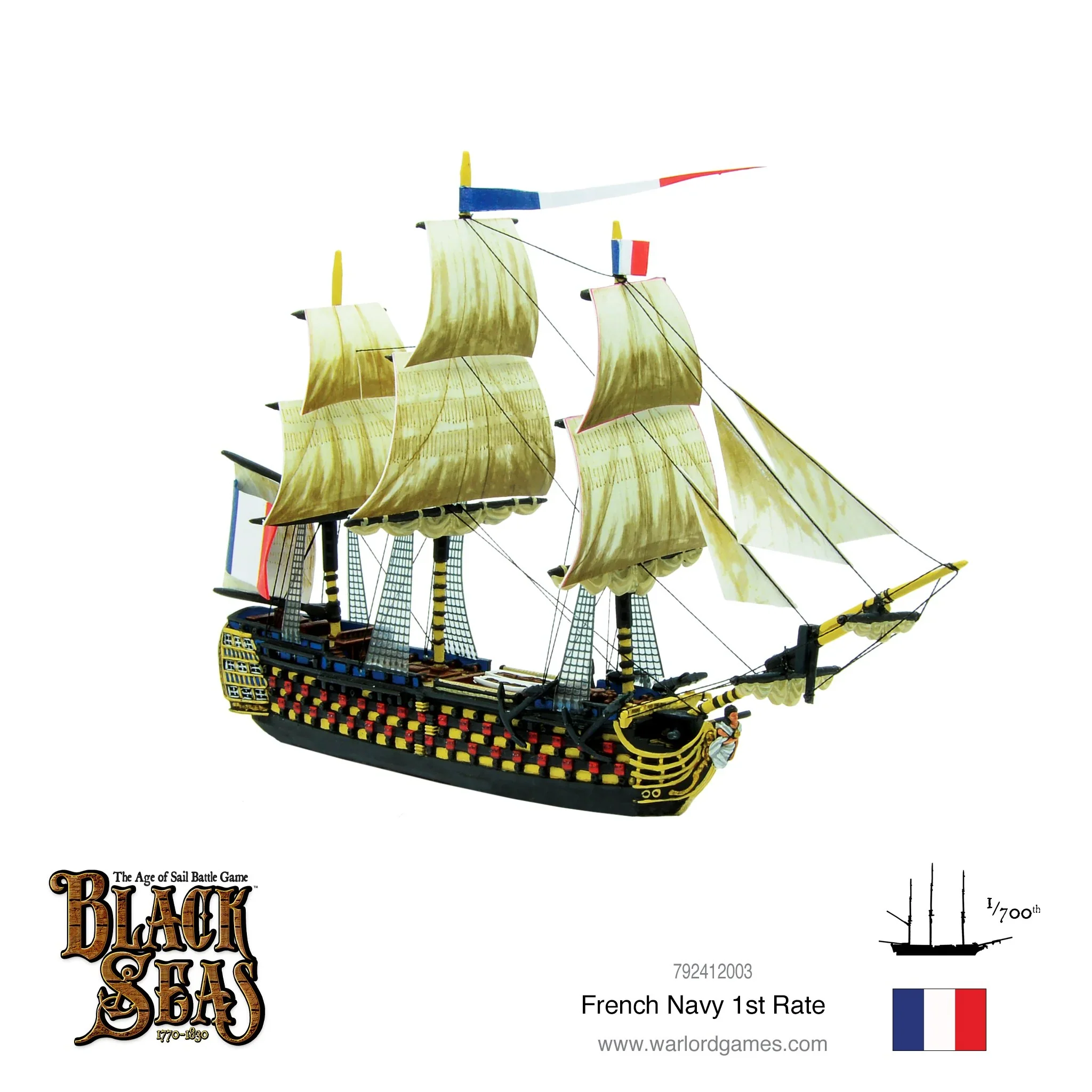 Black Seas - French Navy 1st Rate - Image 2