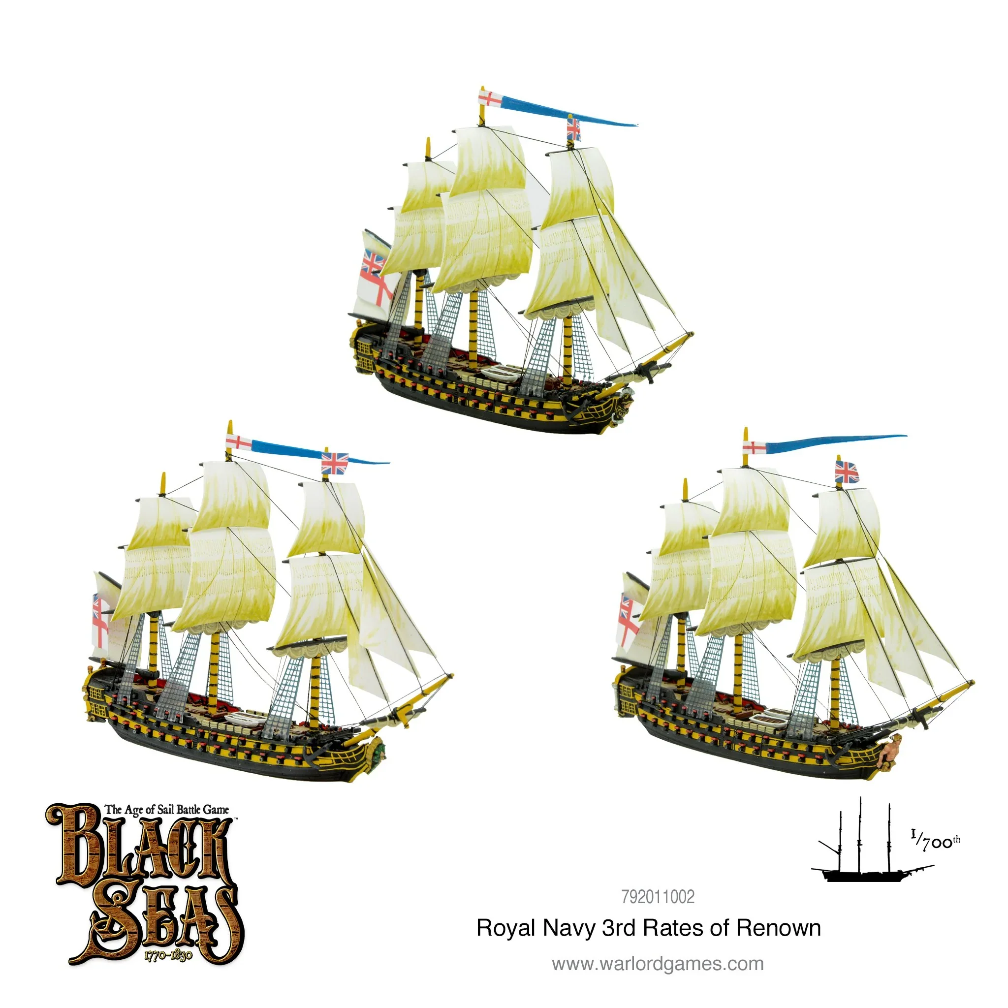 Black Seas - Royal Navy 3rd Rates of Renown - Image 2