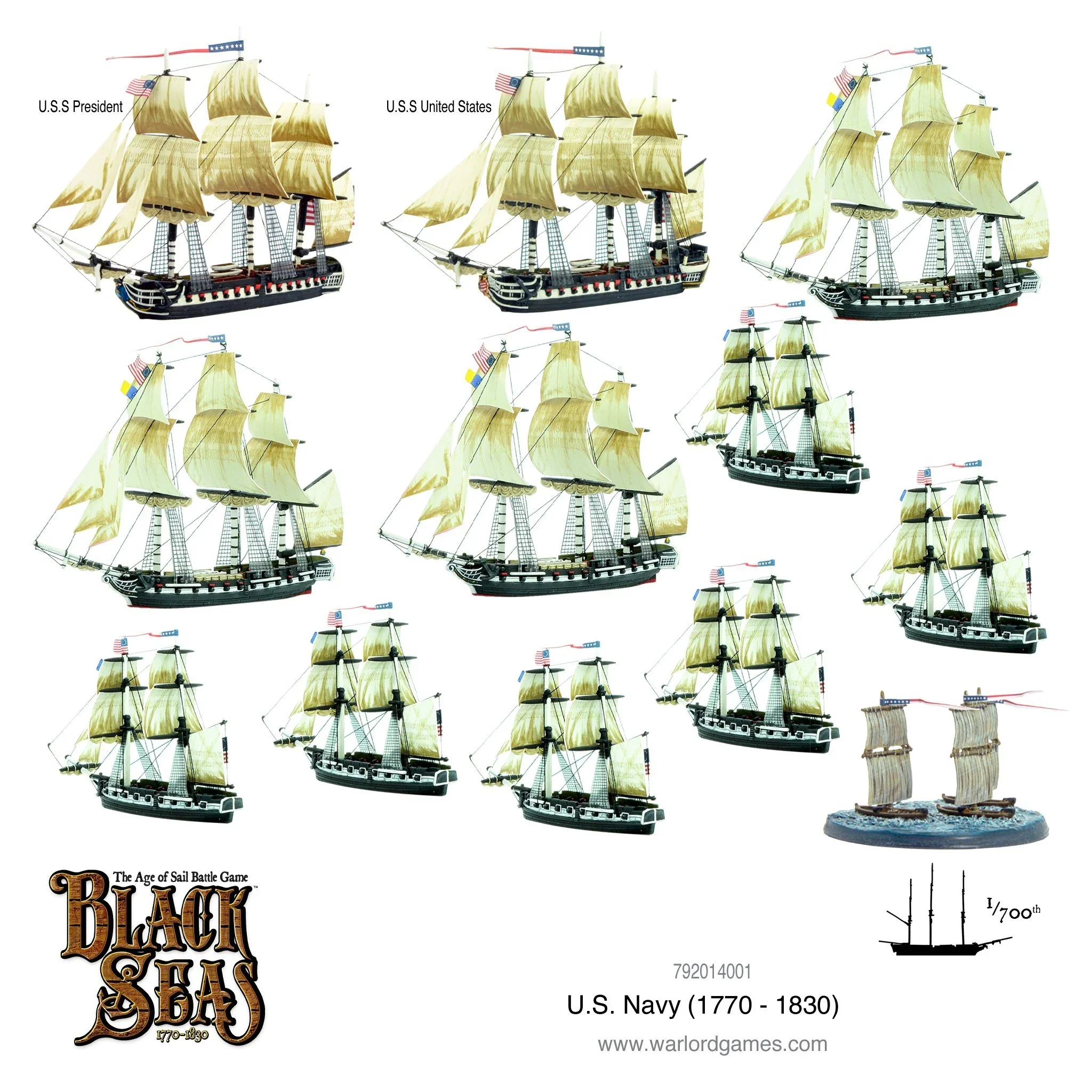 Black Seas - U.S. Navy Fleet (1770 - 1830) - Image 2