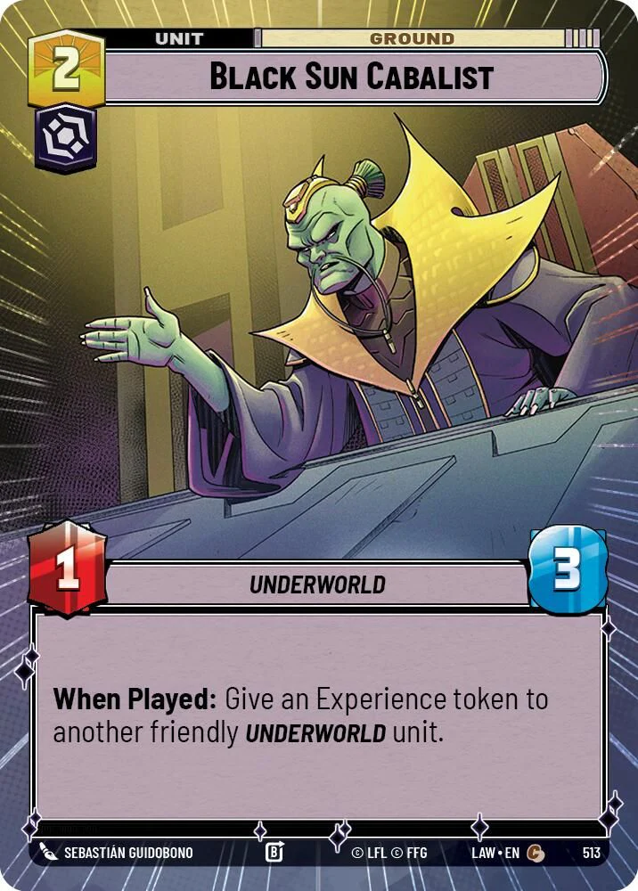 Black Sun Cabalist (Hyperspace) - 513 - Common