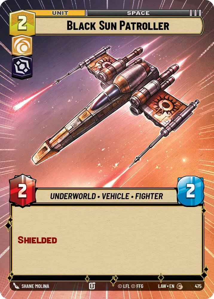 Black Sun Patroller (Hyperspace) - 475 - Common