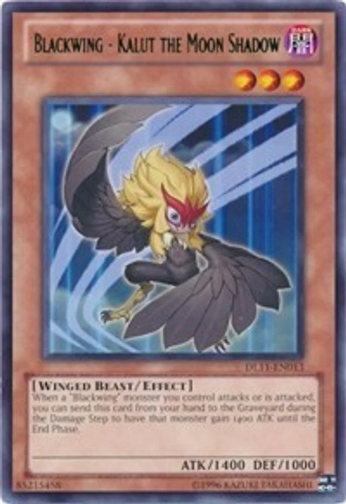 Blackwing - Kalut the Moon Shadow (Blue) - DL11-EN013 - Rare