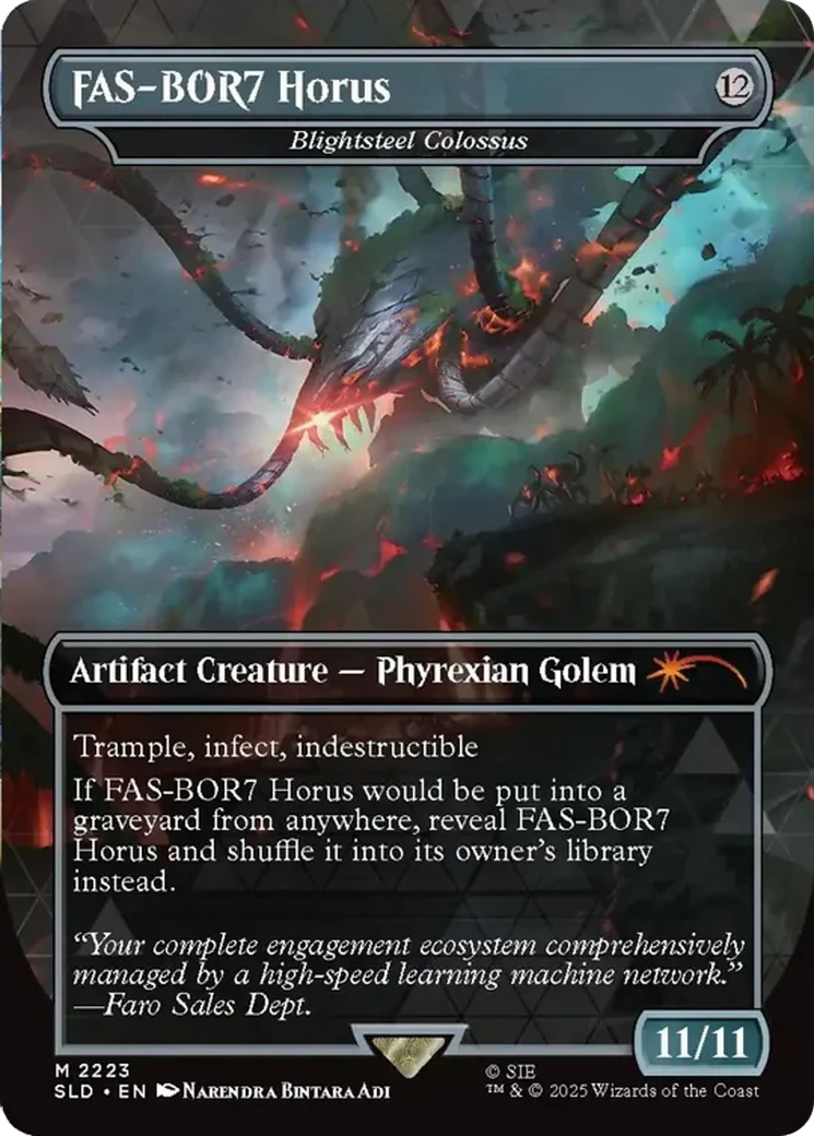 FAS-BOR7 Horus // Blightsteel Colossus - Horizon: Into The Forbidden West (SLD)