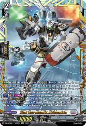 Blitz Neo Mobile, Heldentatt (FFR) - DZ-BT11/FFR09EN - Double Frame Rare