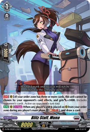 Blitz Staff, Muna - D-PR/293EN - Promo