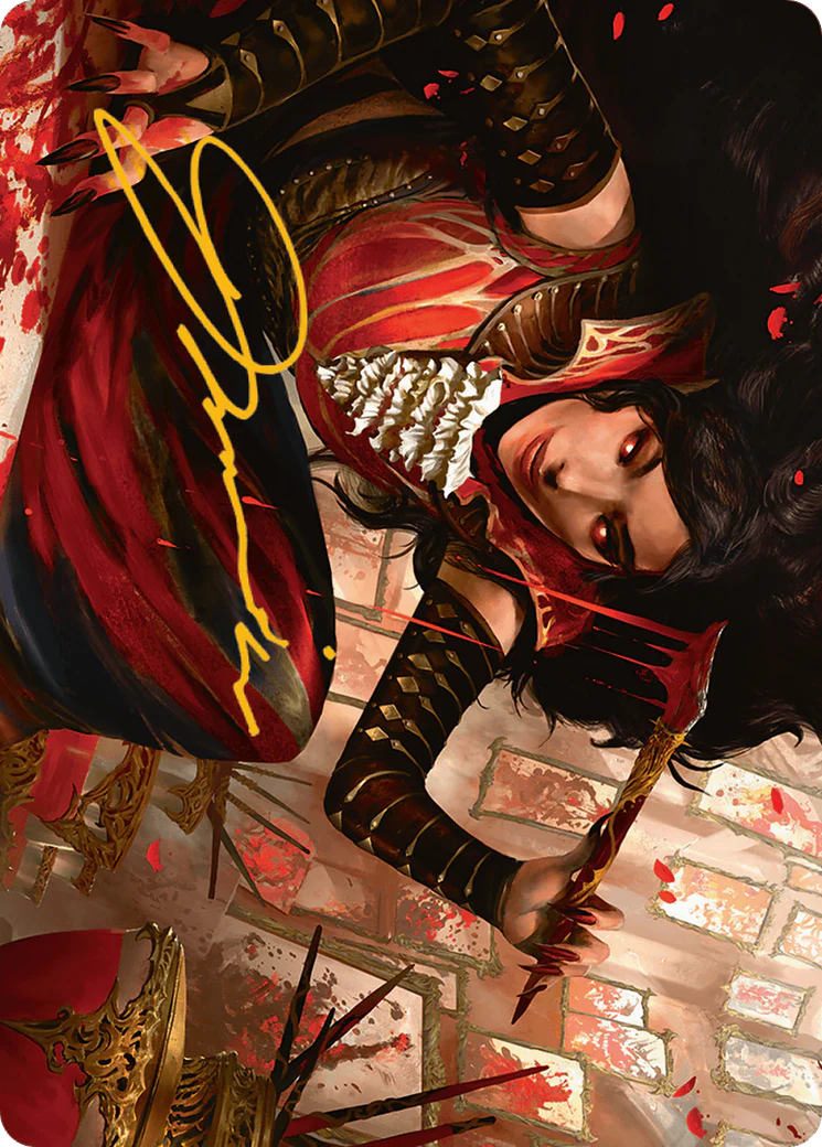 Blood Artist - Art Series (Gold-Stamped Signature) (AINR)