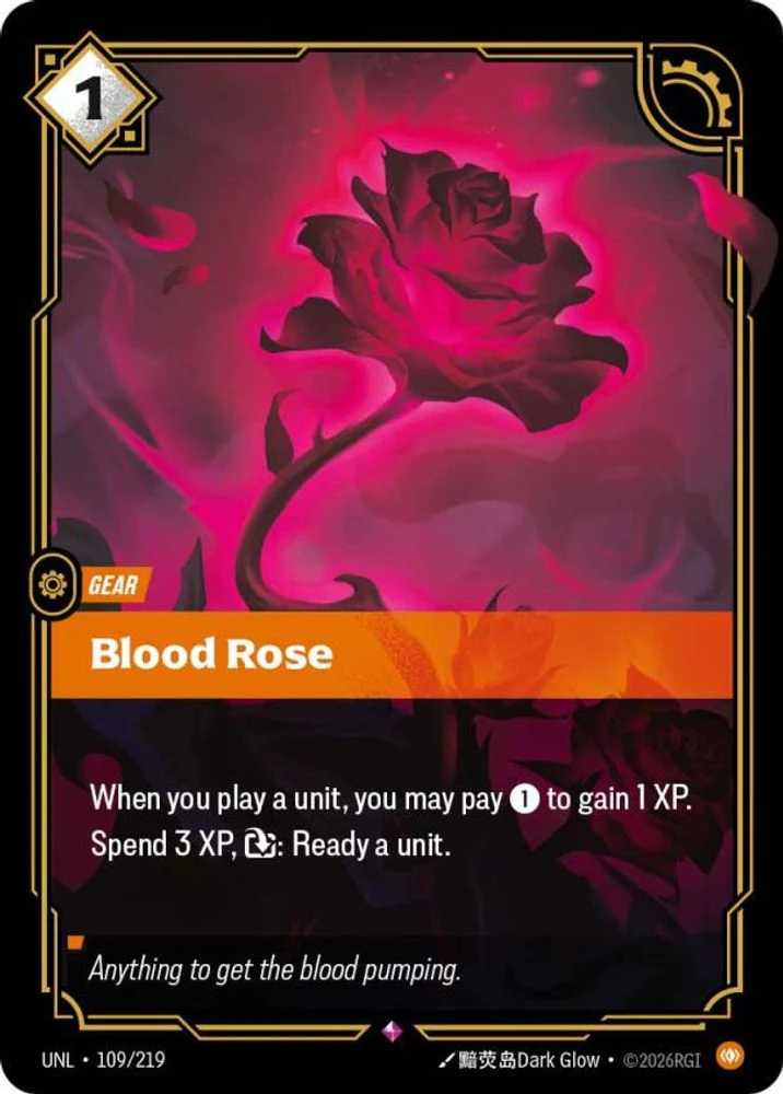 Blood Rose - 109/219 - Rare