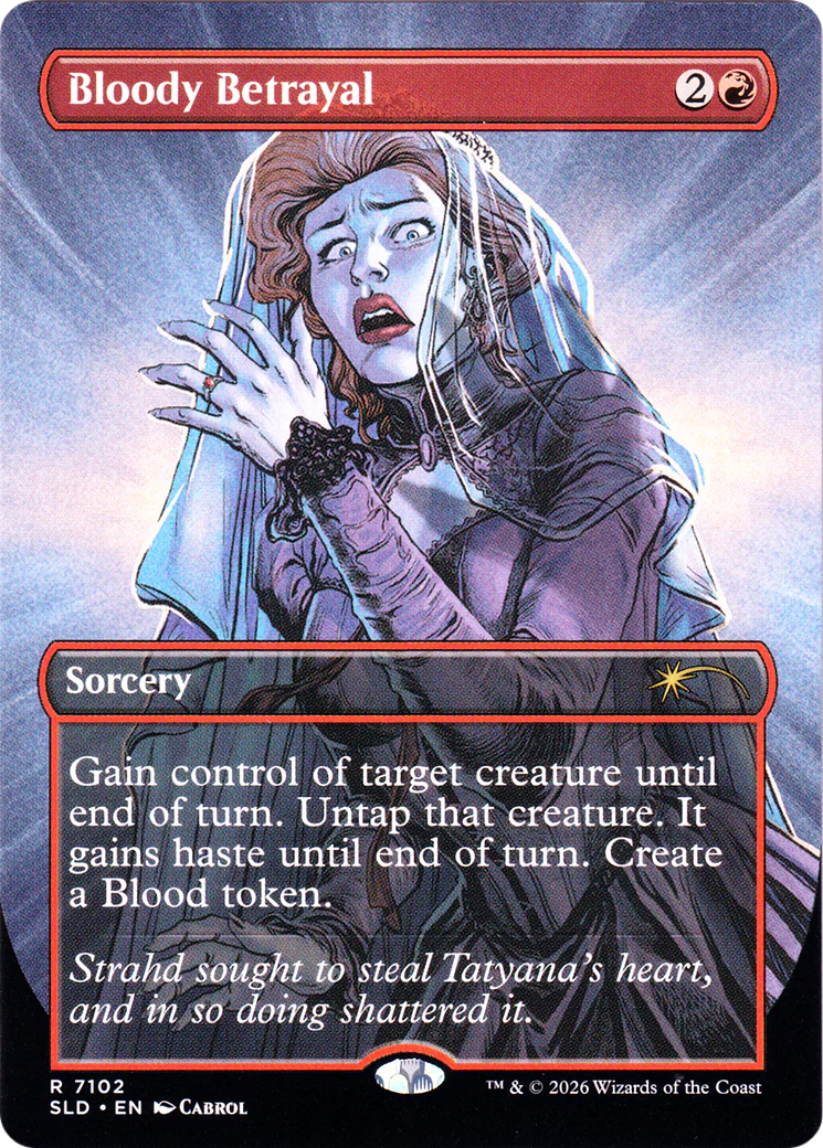 Bloody Betrayal - D&D Bonus Card (SLD)