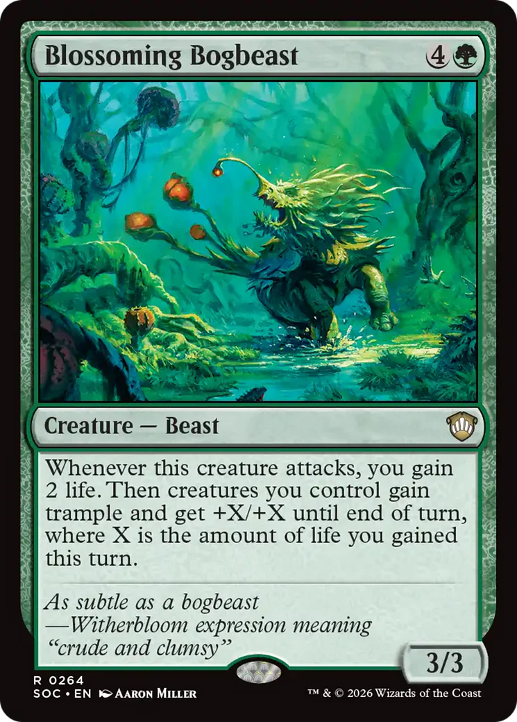 Blossoming Bogbeast (SOC)