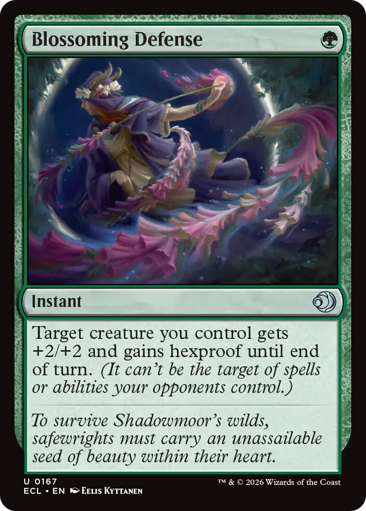 Blossoming Defense (ECL)