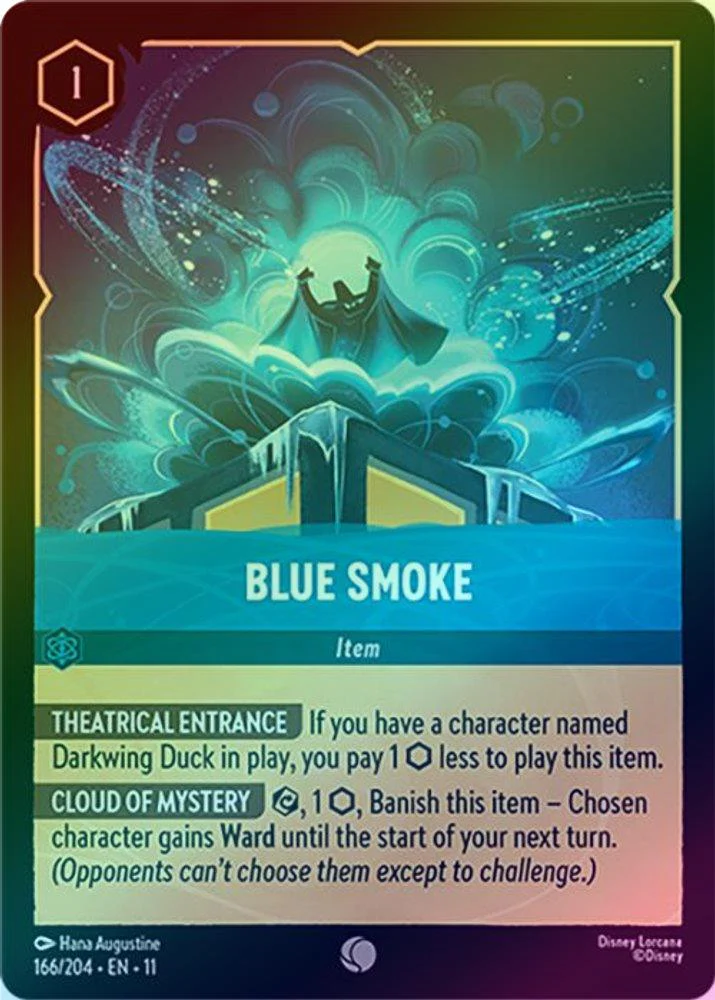 Blue Smoke - 166/204 - Common (Foil)