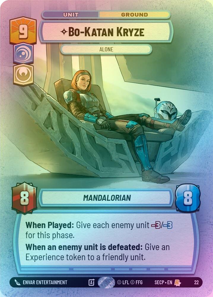 Bo-Katan Kryze - Alone - 22 - Rare (Foil)