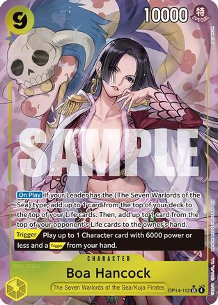 Boa Hancock - OP14-112 (Alternate Art) - OP14-112 - Super Rare
