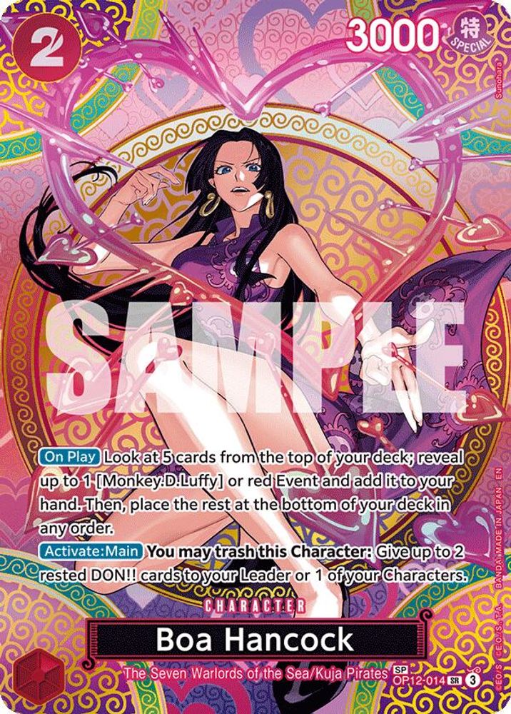 Boa Hancock (OP15-EB04 Special) - OP12-014 - Super Rare