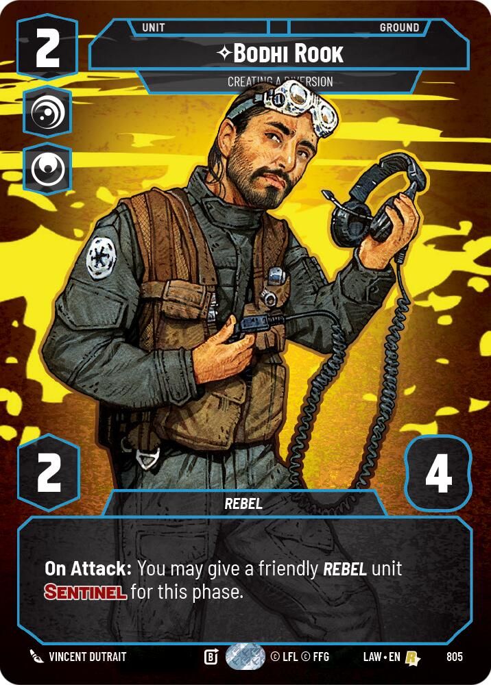Bodhi Rook - Creating a Diversion (Prestige) - 805 - Rare