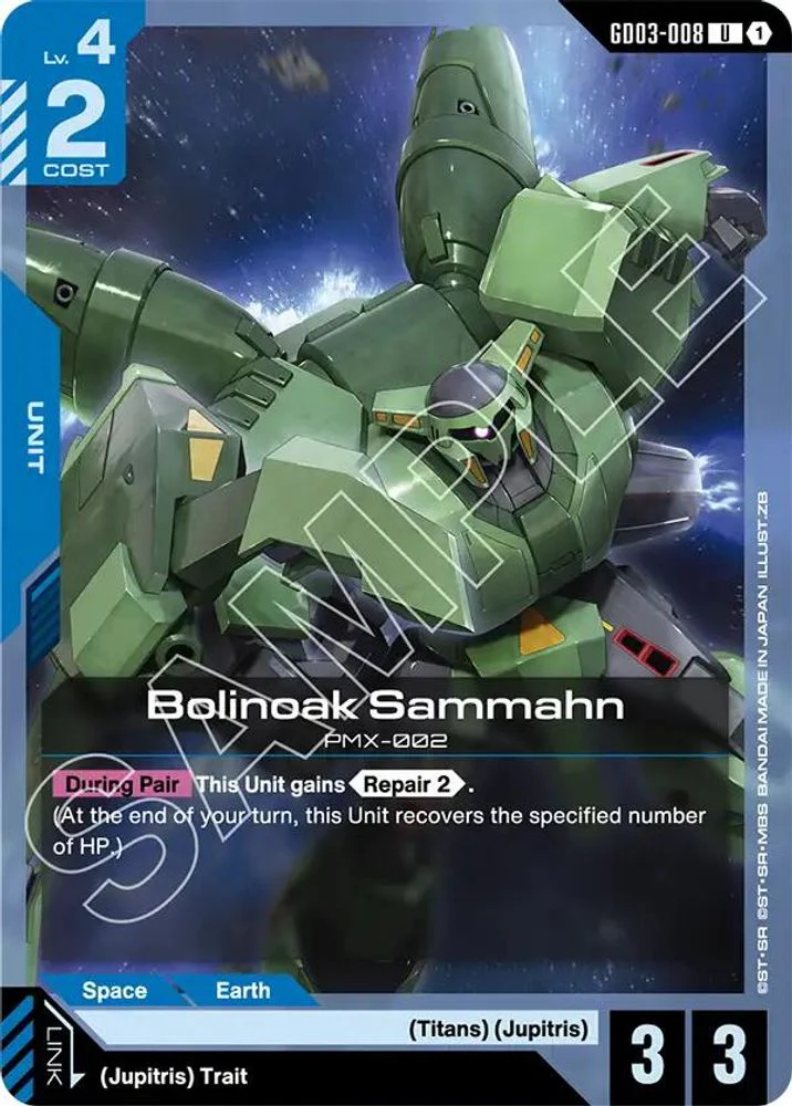 Bolinoak Sammahn - GD03-008 - Uncommon