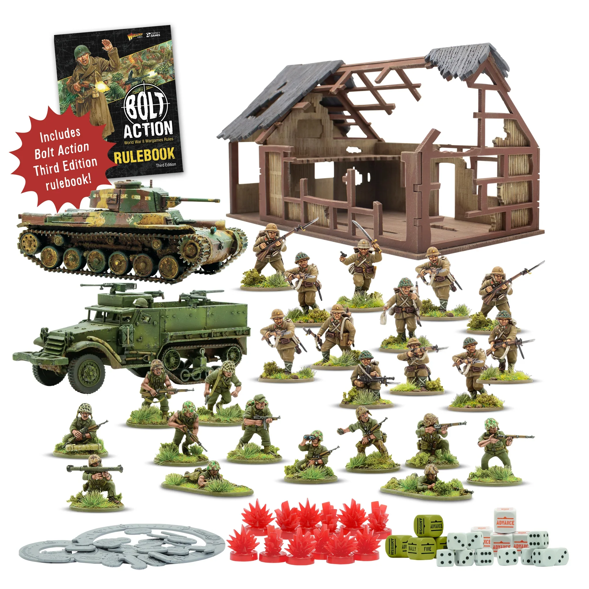 Bolt Action - 2 Player Starter Set - Island Assault! 3E - Image 2