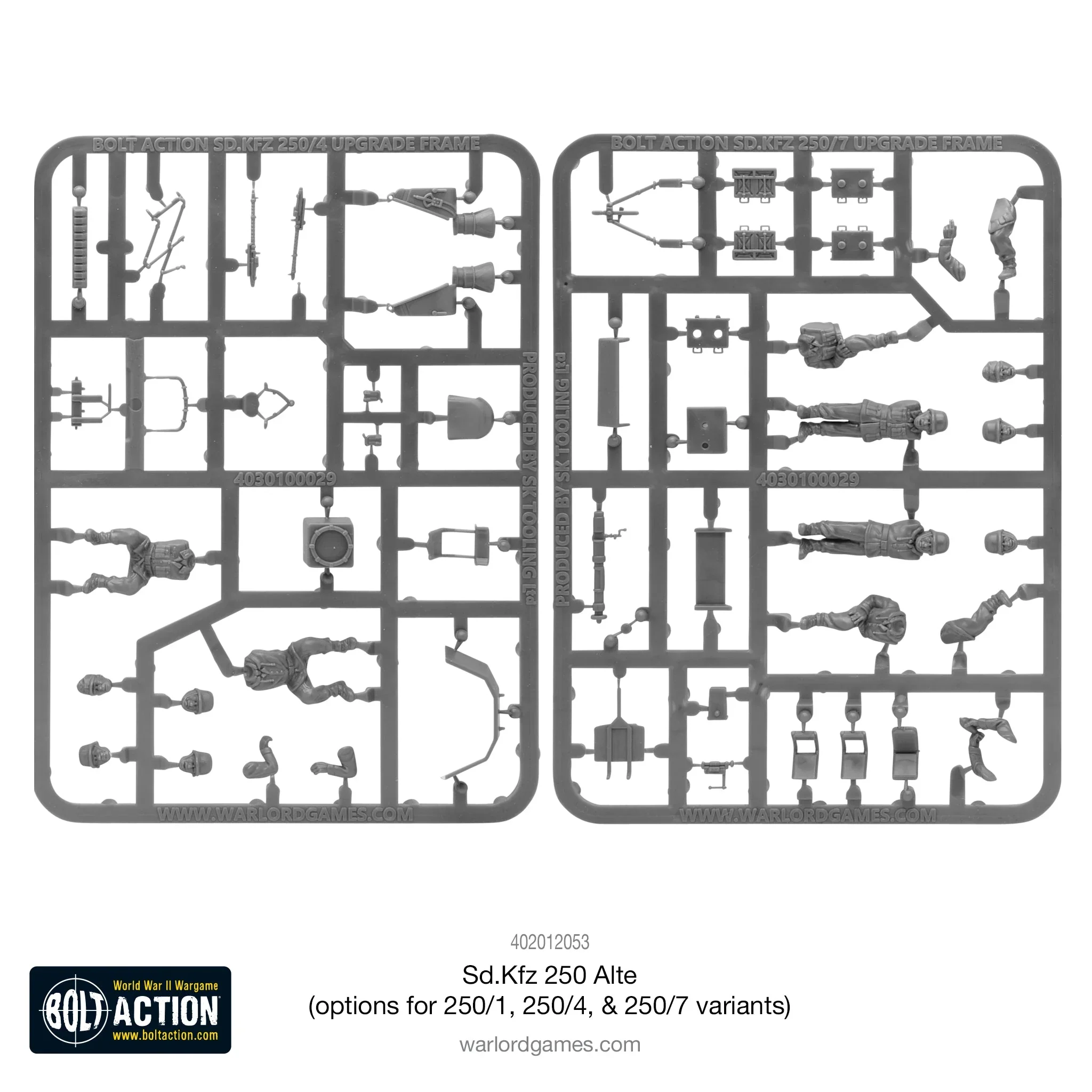 Bolt Action - Germany - Sd.Kfz 250 (Alte) Half-Track (Options for 250/1, 250/4 & 250/7 Variants) - Image 6