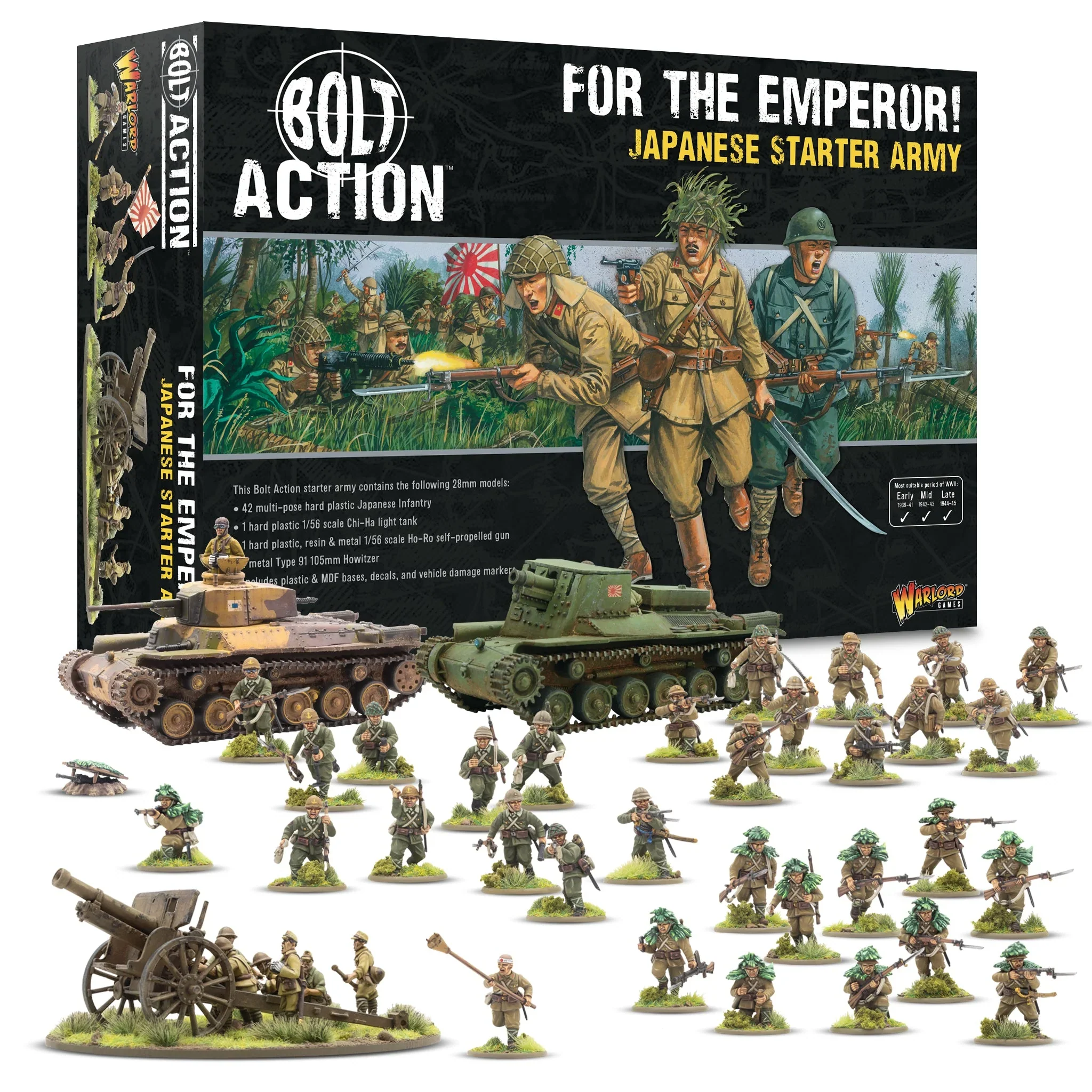 Bolt Action - Imperial Japan - For the Emperor! Japanese Starter Army